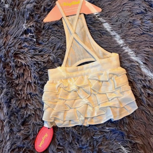 Betty Skirt by Wooflink - WHITE SIZE 4 - Picture 1 of 8